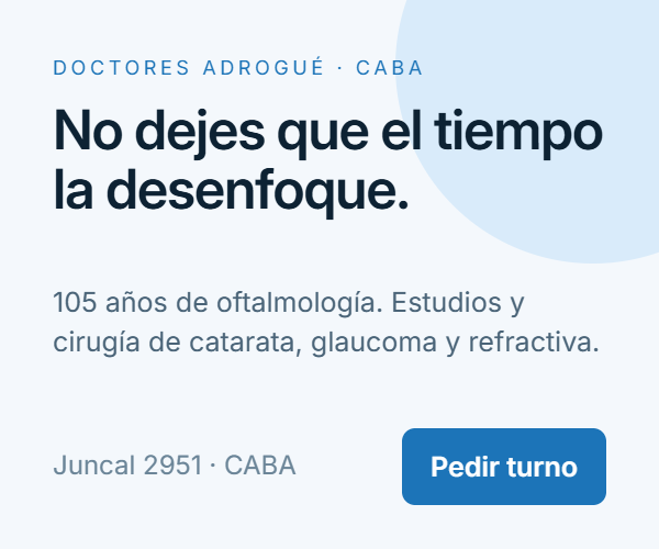 Doctores Adrogué — centro oftalmológico, CABA